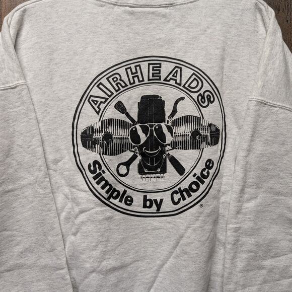 Y2K Airheads Simple By Choice BMW Club Sweatshirt - Picture 3 of 7